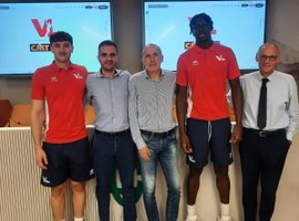 I giovani Pietro Reginato e Cheick Yaya Sissoko: “CMT Orange Tools Pesaro grande opportunità”