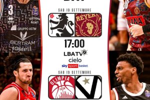 LBA Supercoppa SisalClub: Bertram Derthona-Reyer Venezia