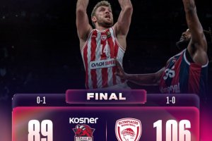 Tutto facile per l’Olympiacos, netto successo sul campo del Baskonia