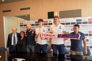 Pallacanestro Forlì 2.015, le presentazioni di Mattia Ceccato e Andrija Josovic