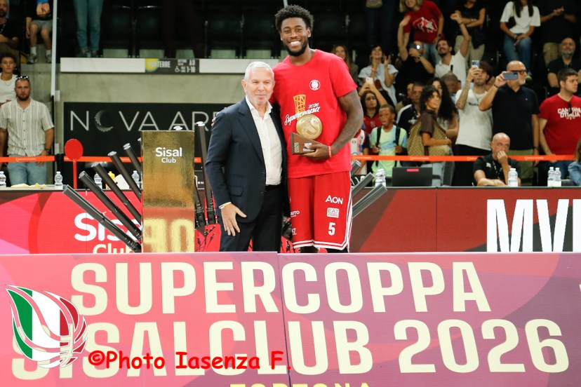 LBA Armani Olimpia Milano - Reyer Venezia MVP Moses Wright