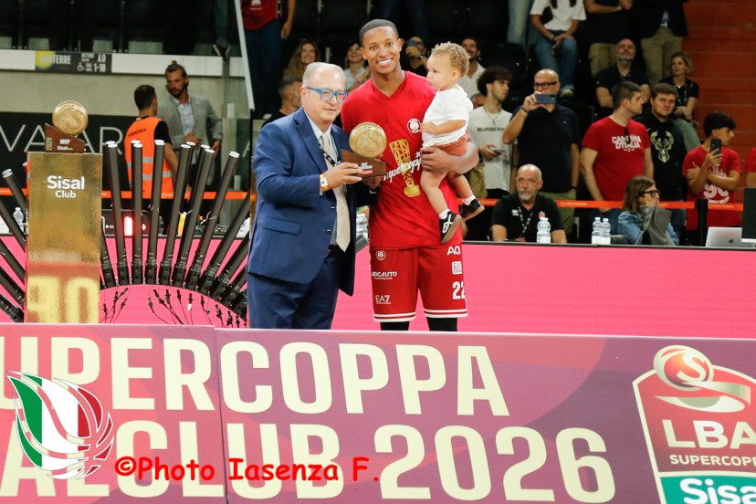 LBA Armani Olimpia Milano - Reyer Venezia Devon Hall
