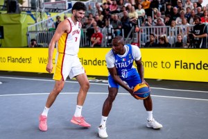 David Cournooh dopo l’eliminazione dell’Italia: «Nel 3×3 dobbiamo giocare più spesso insieme»