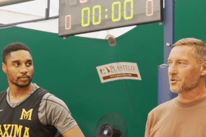 Francesco Totti ospite speciale dell’allenamento della Maxima Roma