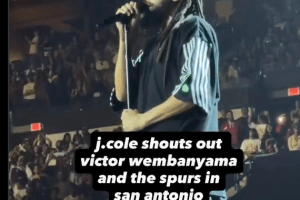 J. Cole incorona Victor Wembanyama: “Potrebbe iniziare una nuova dinastia degli Spurs”