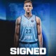 Mateo Drežnjak firma con il BC Slovan