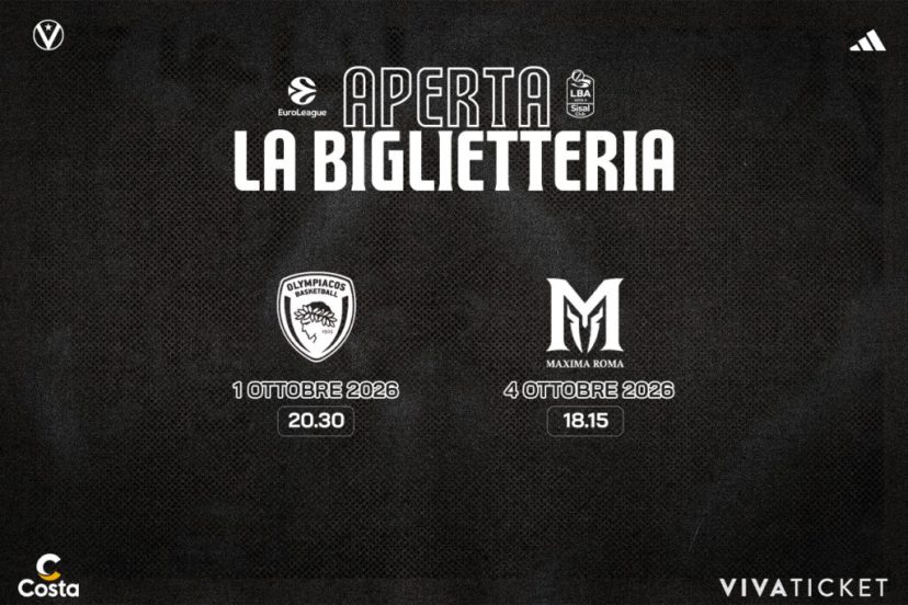 virtus olympiacos biglietti