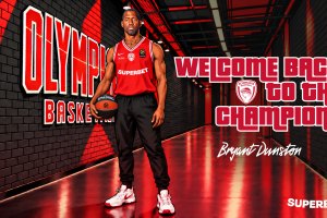 Olympiacos officially brings Bryant Dunston back