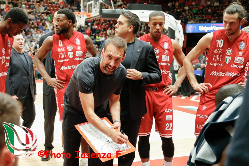 LBA Armani Olimpia Milano - Costa Bologna Giuseppe Poeta