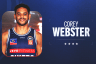 The Adelaide 36ers have signed New Zealand international Corey Webster