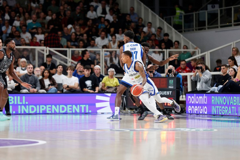 LEGABASKET A 2026 - 2027 Campionato Serie A 3 Ottobre 2026 Dolomiti Energia Trentino - Nutribullet Treviso Foto: Matteo Balzanelli/Ciamillo Castoria