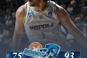 Il Napoli Basketball mostra i muscoli, Seljaas trascinatore nel blitz in casa del Buducnost