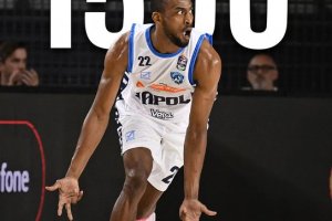 Markel Brown supera i 1500 punti in LBA