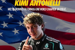 Kimi Antonelli in visita agli Spurs: incontro con Wembanyama alla vigilia del GP di Austin