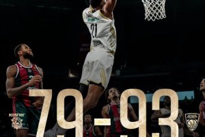 Dubai torna al successo, il Baskonia non riesce ad opporsi al duo Kabengele-Petrusev