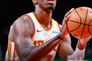 Okongwu trascina Atlanta: 29+12 e Cleveland cade nel finale