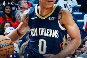 Fears sfiora la tripla doppia, New Orleans conquista la prima vittoria