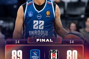 L’Anadolu Efes si impone con autorità nel nuovo derby di Euroleague contro il Besiktas