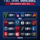 NBA, 8 partite in calendario