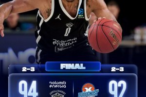 La tripla di Olivari regala a Trento la vittoria contro Buducnost