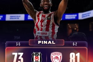 Il duo di centri Hall-Jones firma la vittoria dell’Olympiacos sul campo del Besiktas