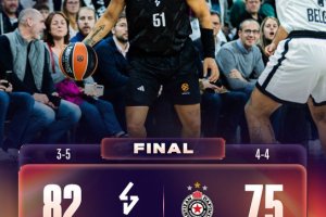 Il Partizan si ferma nel finale, l’ASVEL si impone con le giocate di Mills e Crowder
