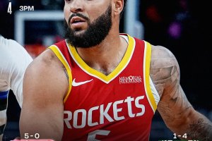 Houston non si ferma: 5-0 e Milwaukee travolta di 32