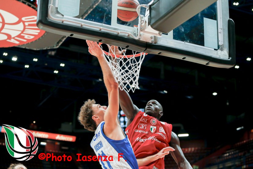 LBA Armani Olimpia Milano - Nutribullet Treviso Ousmane Diop