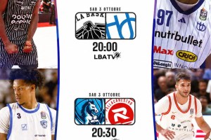 LBA, Trento-Treviso e Napoli-Reggio Emila in campo negli anticipi del sabato