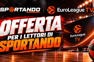 EuroLeague TV, 7 giorni gratis per i lettori di Sportando con il codice SPORTANDO1W