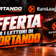 EuroLeague TV, 7 giorni gratis per i lettori di Sportando con il codice SPORTANDO