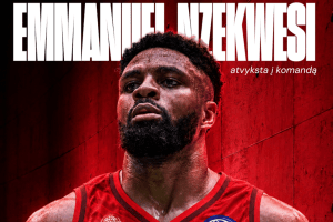 Juventus Utena, addio a Brandon Huntley-Hatfield: firmato Emmanuel Nzekwesi