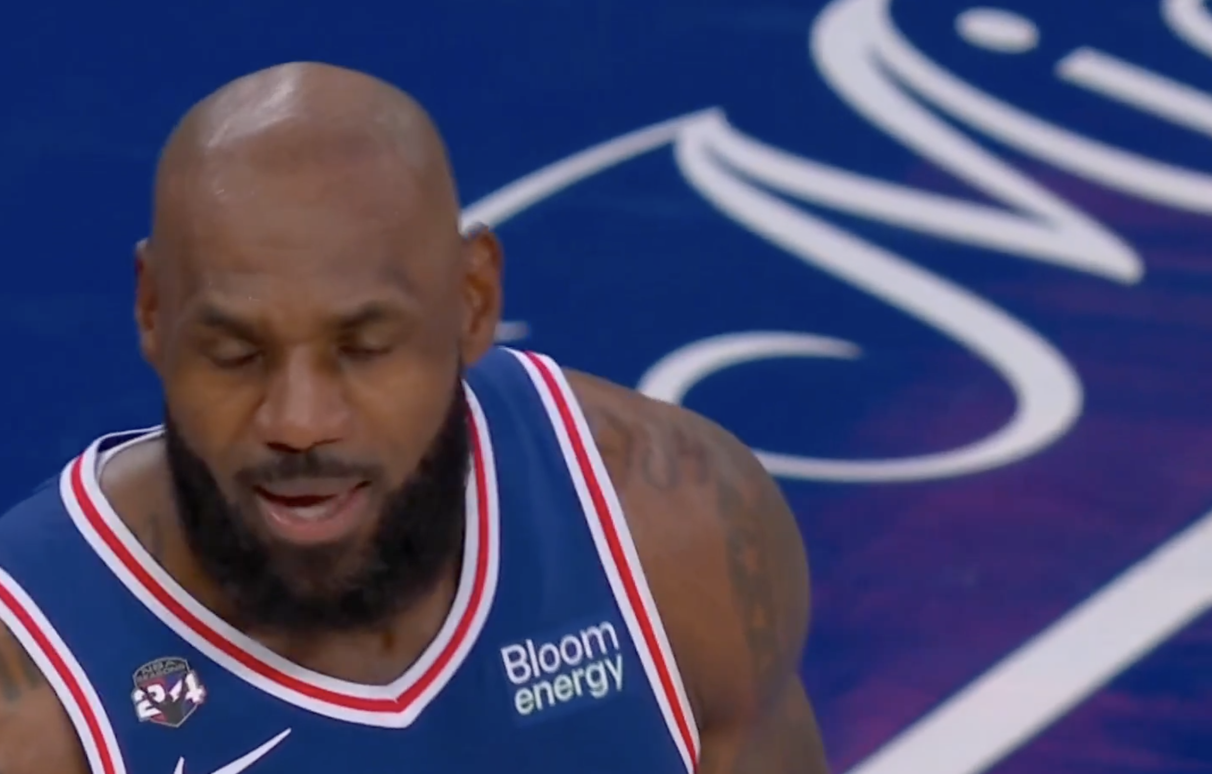 LeBron James defends his Ohio roots during exchange with Knicks fan