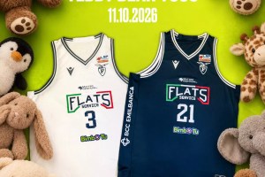 Domenica nel Derby tra Fortitudo e Rimini il ‘Teddy Bear Toss’ a favore di Bimbo Tu