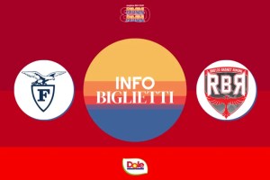 Dole Rimini, le info per i biglietti del posticipo sul campo della Fortitudo Bologna