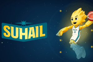 Suhail è la mascotte ufficiale della FIBA Basketball World Cup 2027
