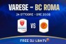 Openjobmetis Varese – BC Roma sabato 24 ottobre alle 20.00 disponibile free su LBATV